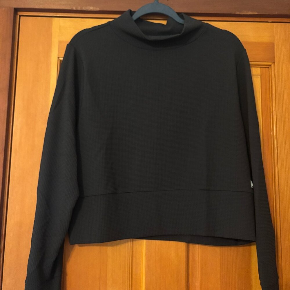 Waffle Cropped Pullover - image 4
